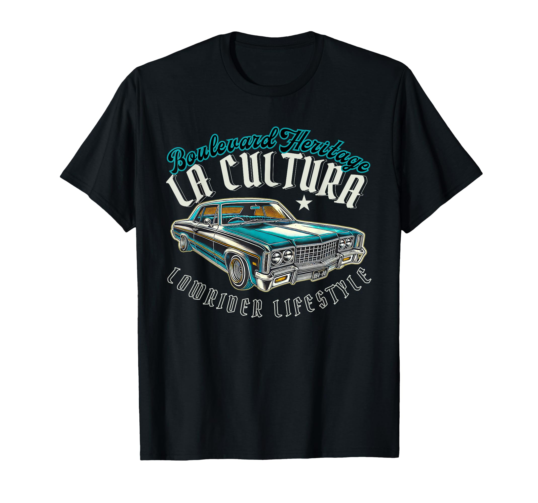 Chicano Mexican Cholo Lowrider La T-Shirt - Aesthetic Graphic for Adults - T-Shirt, Sweatshirt, Hoodie