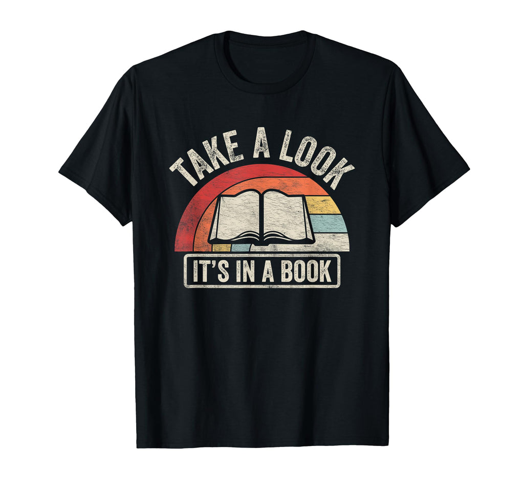 Take Its Book Bookworm Reading T-Shirt - Custom Art Print Unisex - T-Shirt, Sweatshirt, Hoodie