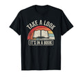 Take Its Book Bookworm Reading T-Shirt - Custom Art Print Unisex - T-Shirt, Sweatshirt, Hoodie