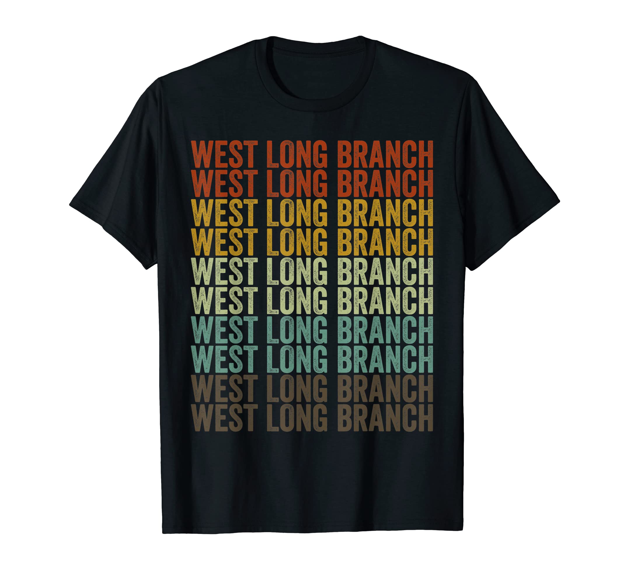 West Long Branch City T-Shirt - Unique Graphic for Adults - T-Shirt, Sweatshirt, Hoodie