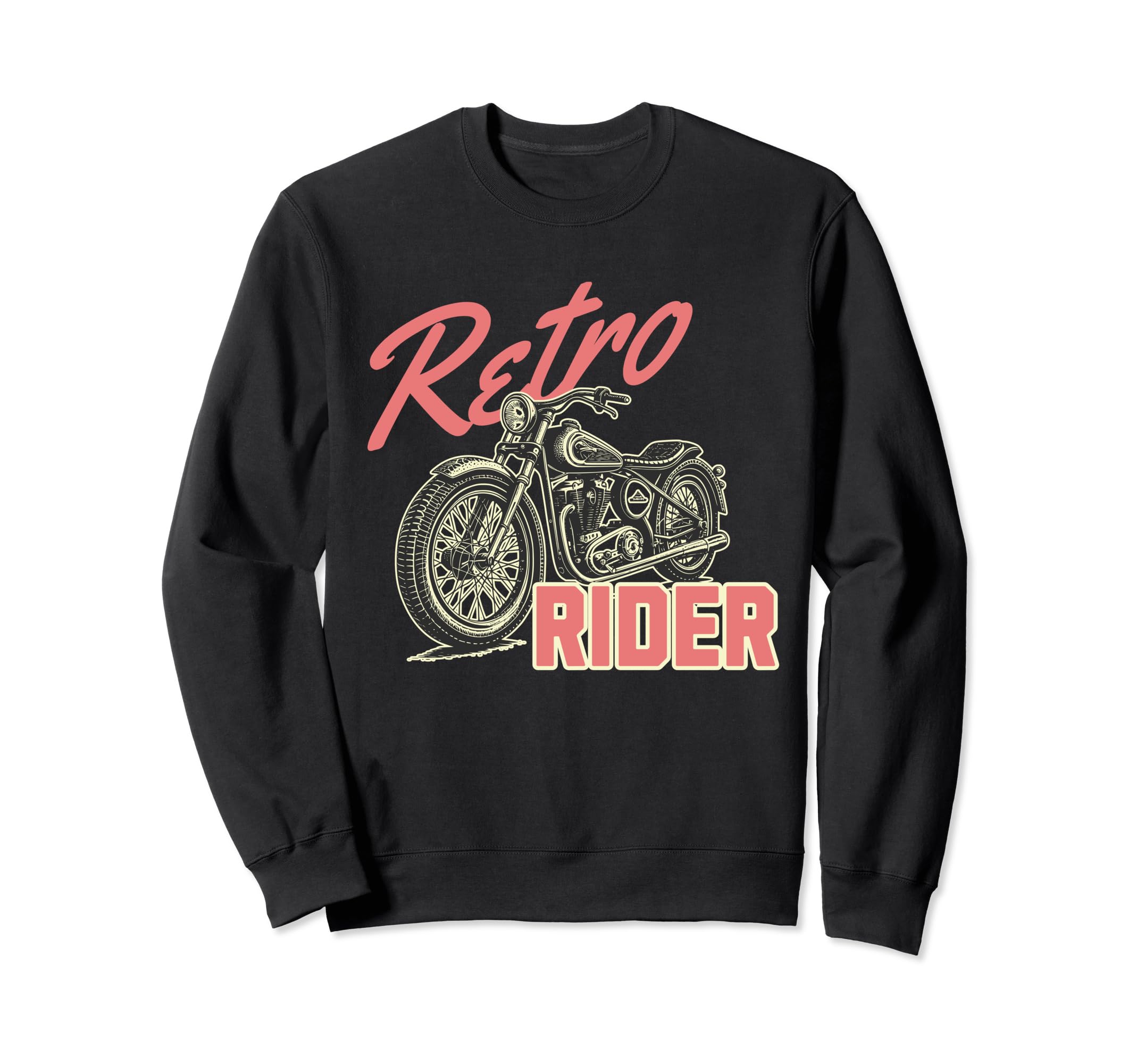Rider Motorcycle Sweatshirt - Graphic Print for Adults - T-Shirt, Sweatshirt, Hoodie