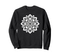 Mandala Pattern Silhouette Sweatshirt - Streetwear Style Unisex - T-Shirt, Sweatshirt, Hoodie