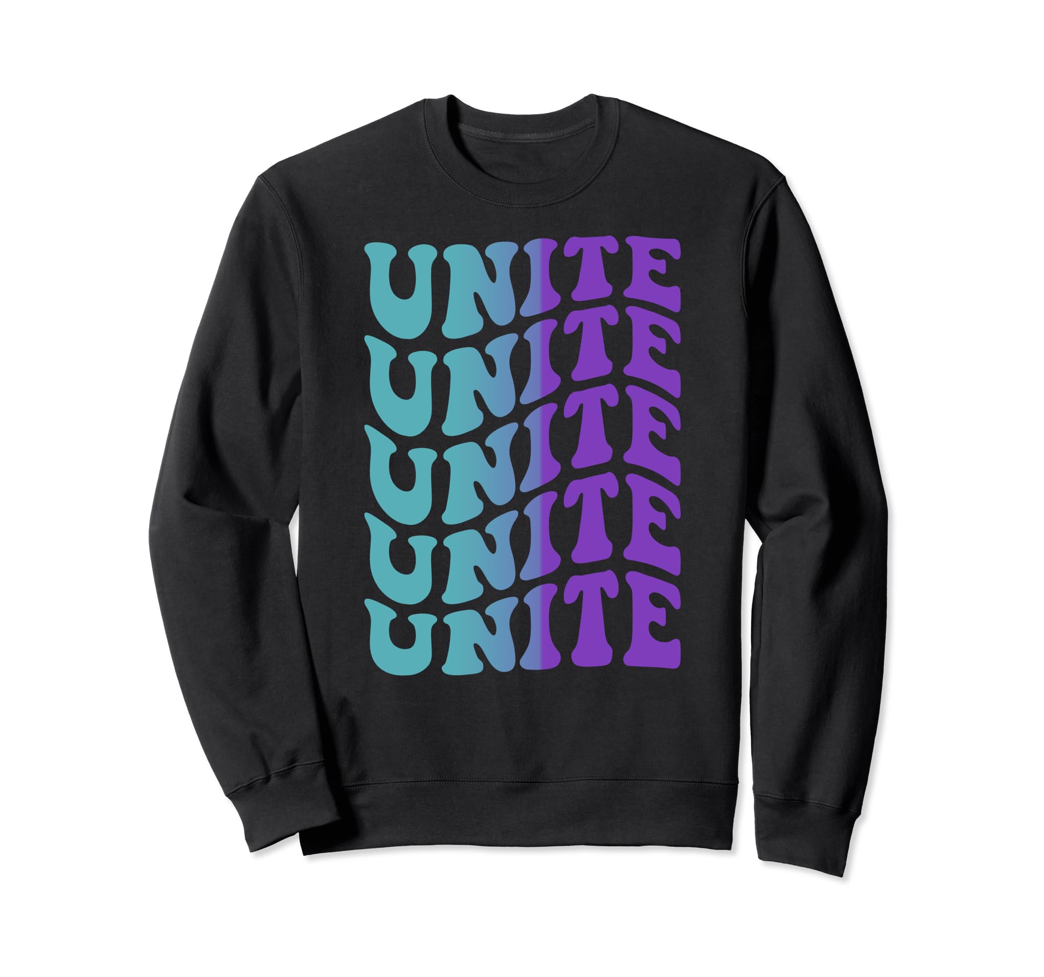 Unite Mental Health Awareness Sweatshirt - Casual Everyday Wear Unisex - T-Shirt, Sweatshirt, Hoodie