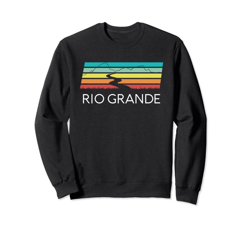 Rio Grande River Usa Mexico Texas Sweatshirt - Graphic Print for Adults - T-Shirt, Sweatshirt, Hoodie