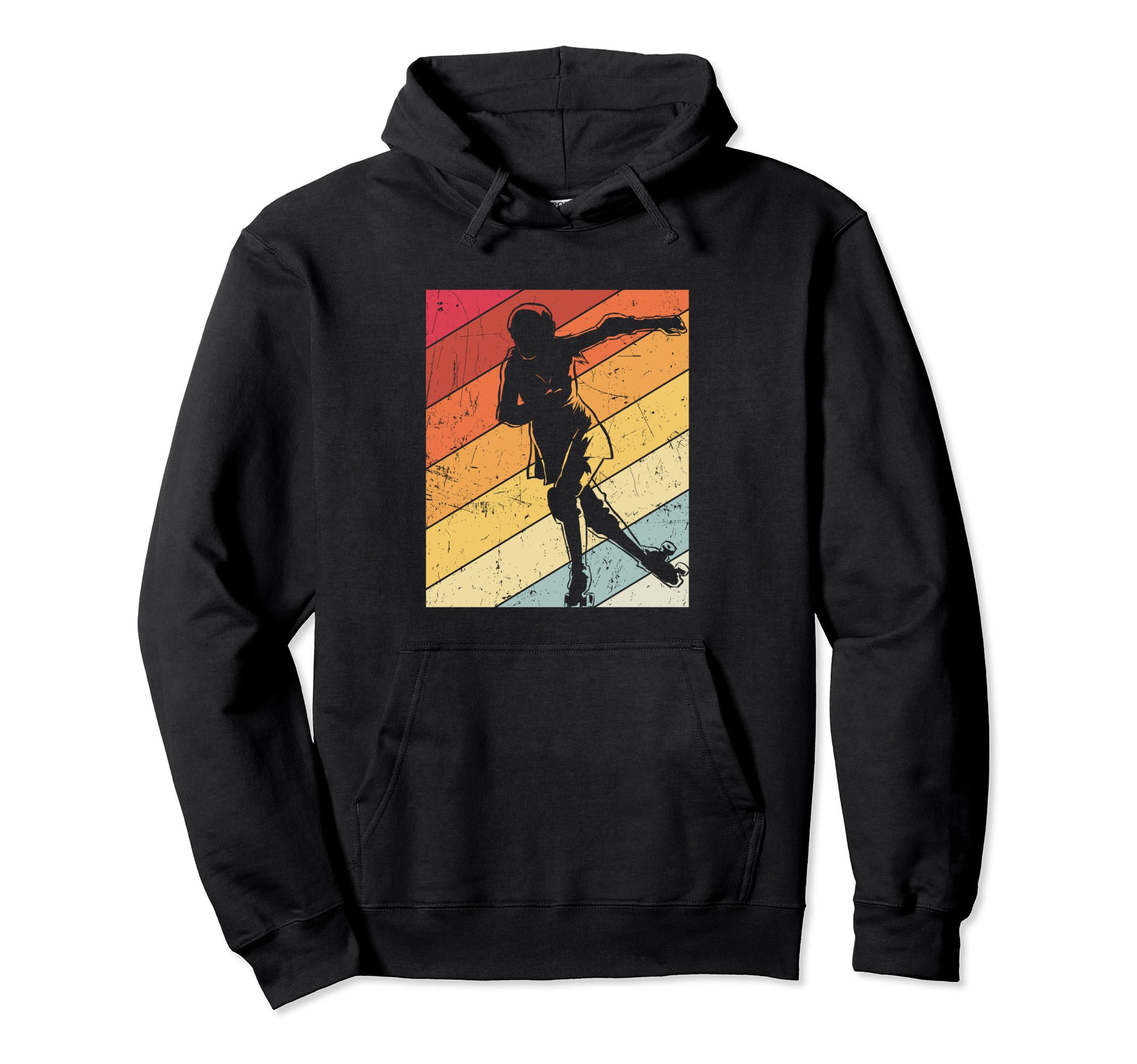 Roller Derby Skater Skating Lifestyle Hoodie - Minimalist Print Unisex - T-Shirt, Sweatshirt, Hoodie