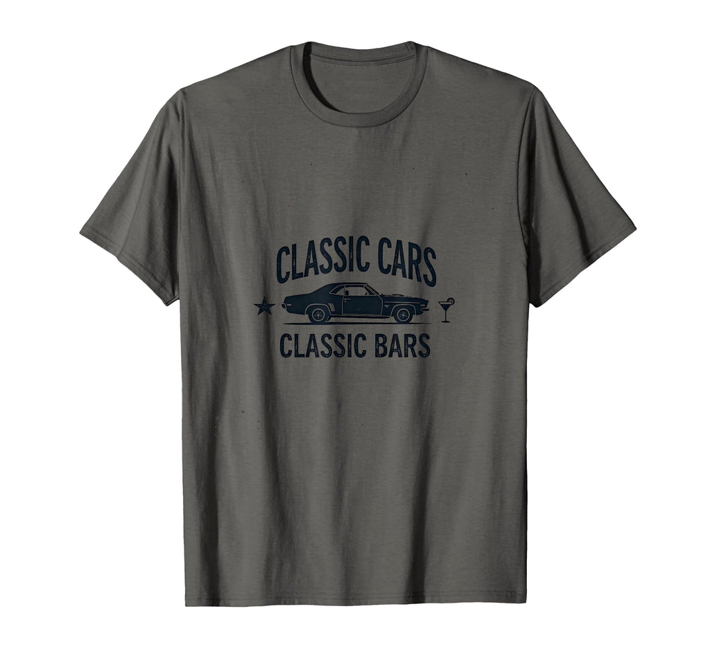 Cars Bars Mens T-Shirt - Fun Novelty Design Unisex - T-Shirt, Sweatshirt, Hoodie