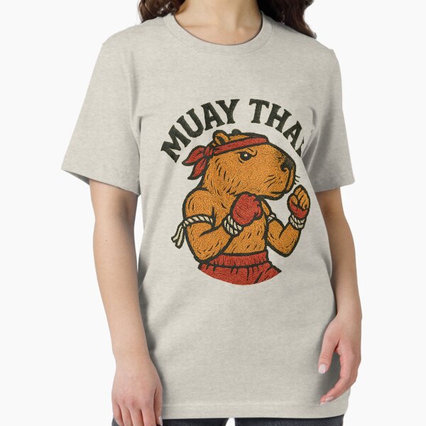 Capybara Muay Thai - Adult & Kids T-Shirts, Sweatshirts & Hoodies apparel design preview 1
