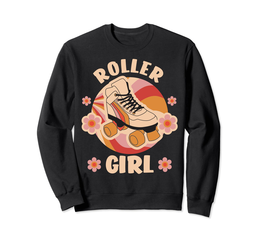 Rollerskates Funny 80S Roller Sweatshirt - Casual Everyday Wear Men Women - T-Shirt, Sweatshirt, Hoodie