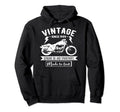 Since 1939 Made To Last Motorcycle Biker Hoodie - Custom Art Print Unisex - T-Shirt, Sweatshirt, Hoodie