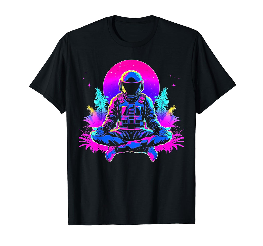 Synthwave Astronaut Cyberpunk 80S Sci Fi 2 T-Shirt - Novelty Apparel Unisex - T-Shirt, Sweatshirt, Hoodie