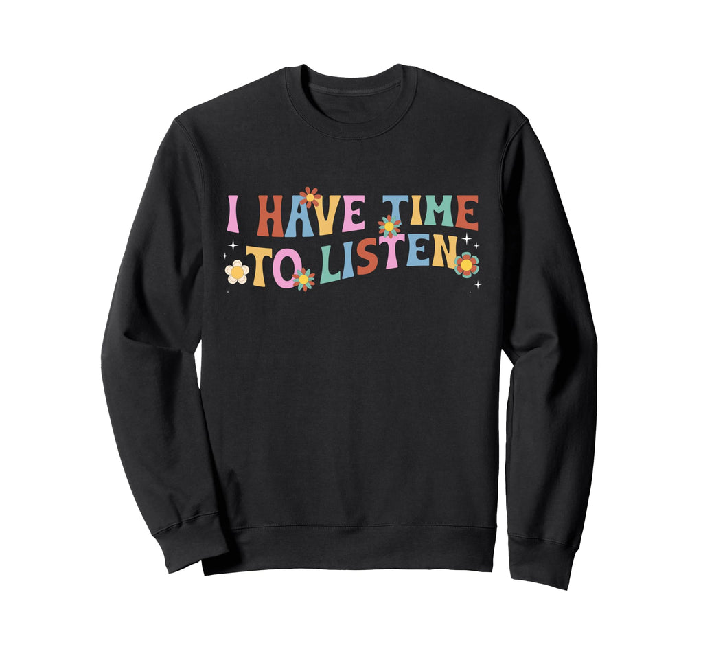 Groovy Mental Health Counselor Sweatshirt - Graphic Print for Adults - T-Shirt, Sweatshirt, Hoodie