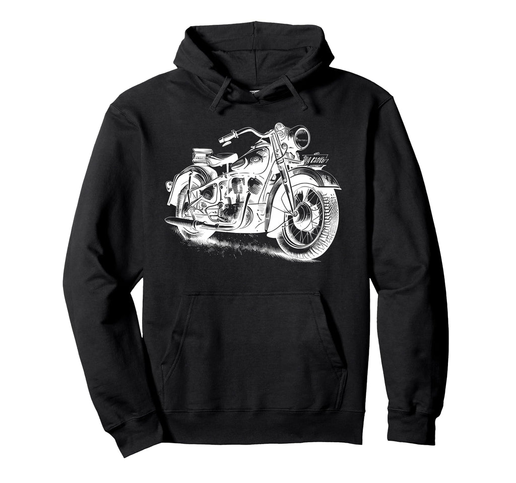 Motorcycling Biker Motorcycle Ride Hoodie - Streetwear Style for Adults - T-Shirt, Sweatshirt, Hoodie