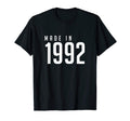 Made 1992 90S 1992 Typography Gift T-Shirt - Aesthetic Graphic Men Women - T-Shirt, Sweatshirt, Hoodie