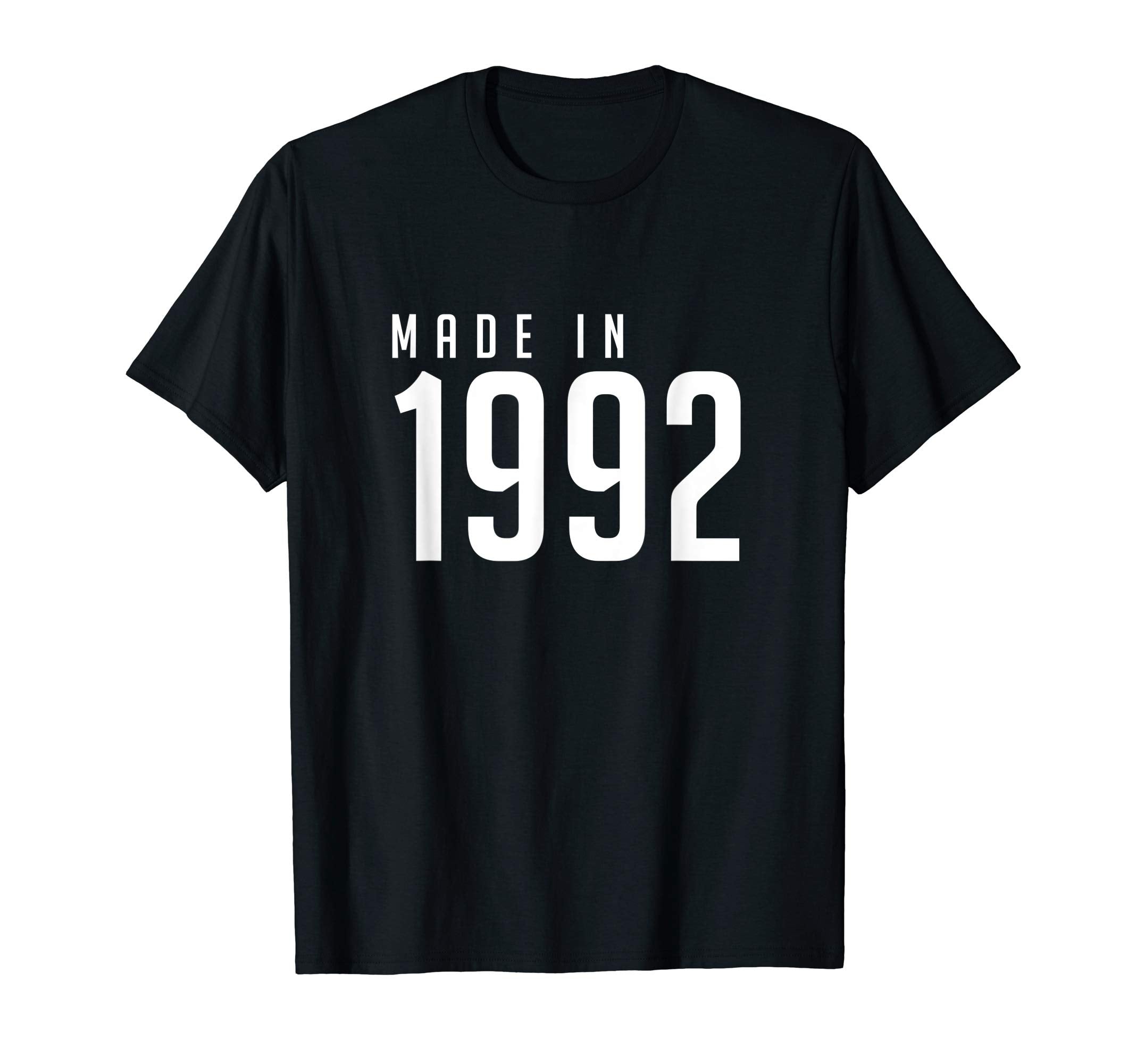 Made 1992 90S 1992 Typography Gift T-Shirt - Aesthetic Graphic Men Women - T-Shirt, Sweatshirt, Hoodie