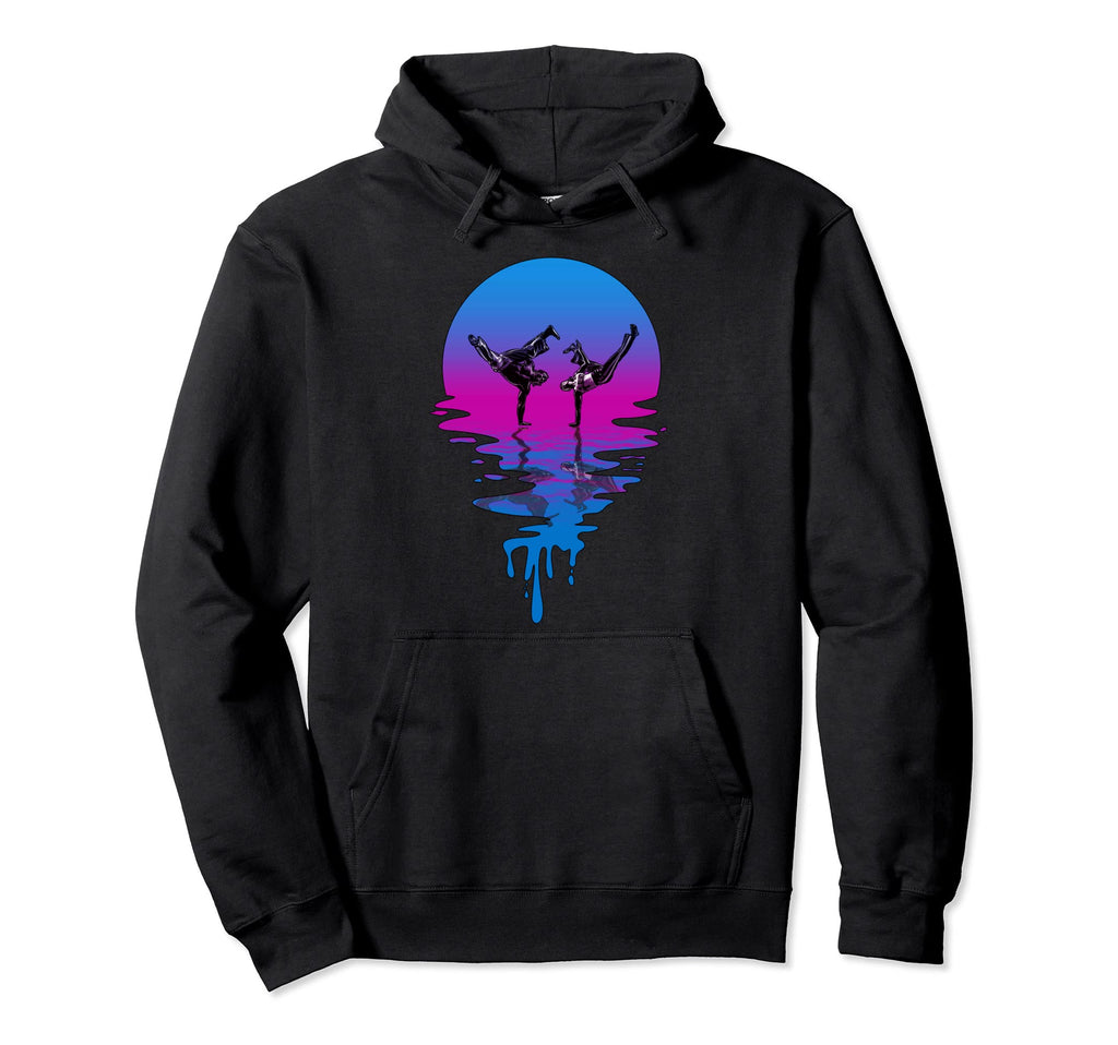 Sunset Capoeira Hoodie - Minimalist Print Unisex - T-Shirt, Sweatshirt, Hoodie