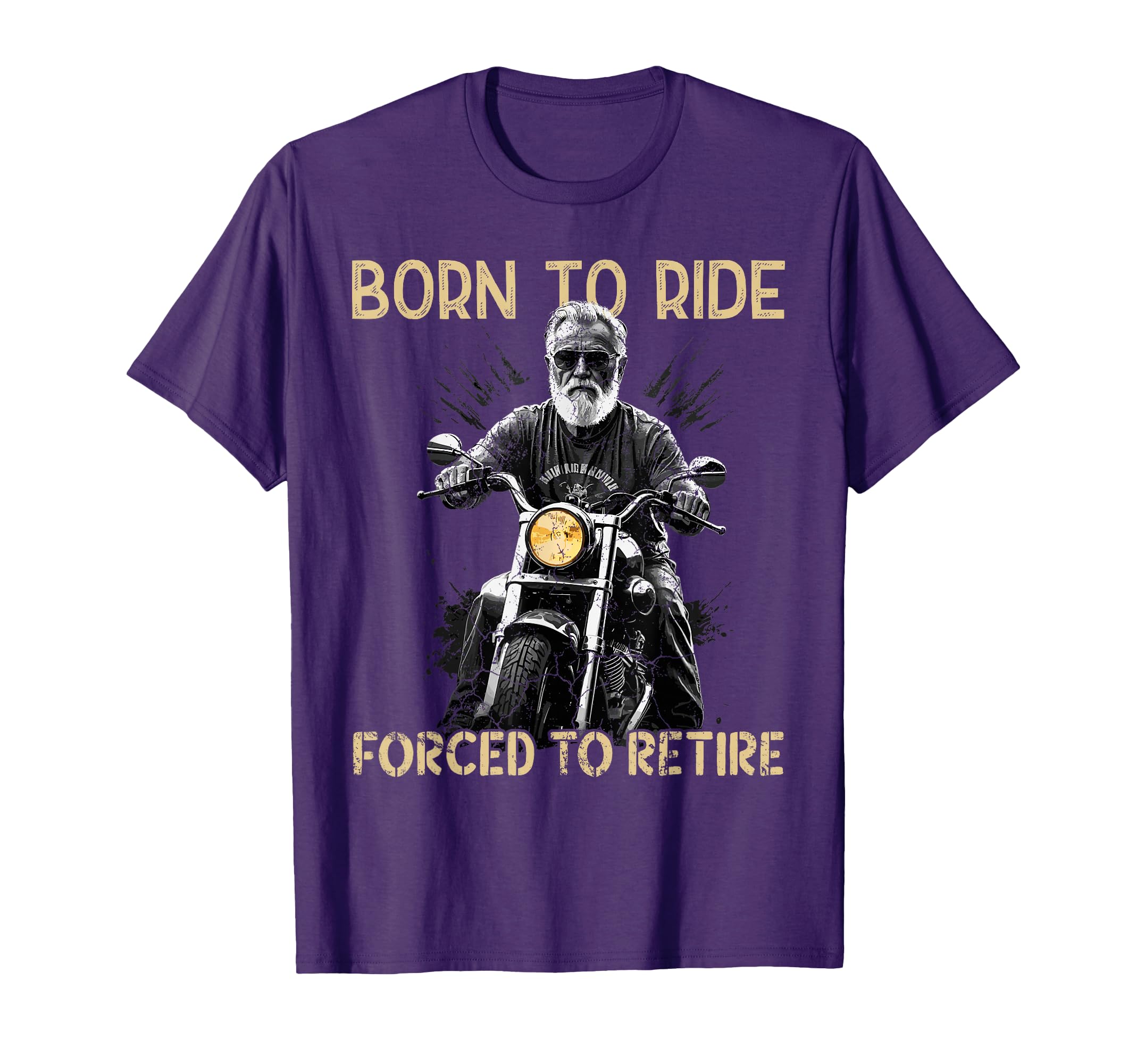 Funny Pensioner Motorcycle T-Shirt - Streetwear Style Unisex - T-Shirt, Sweatshirt, Hoodie