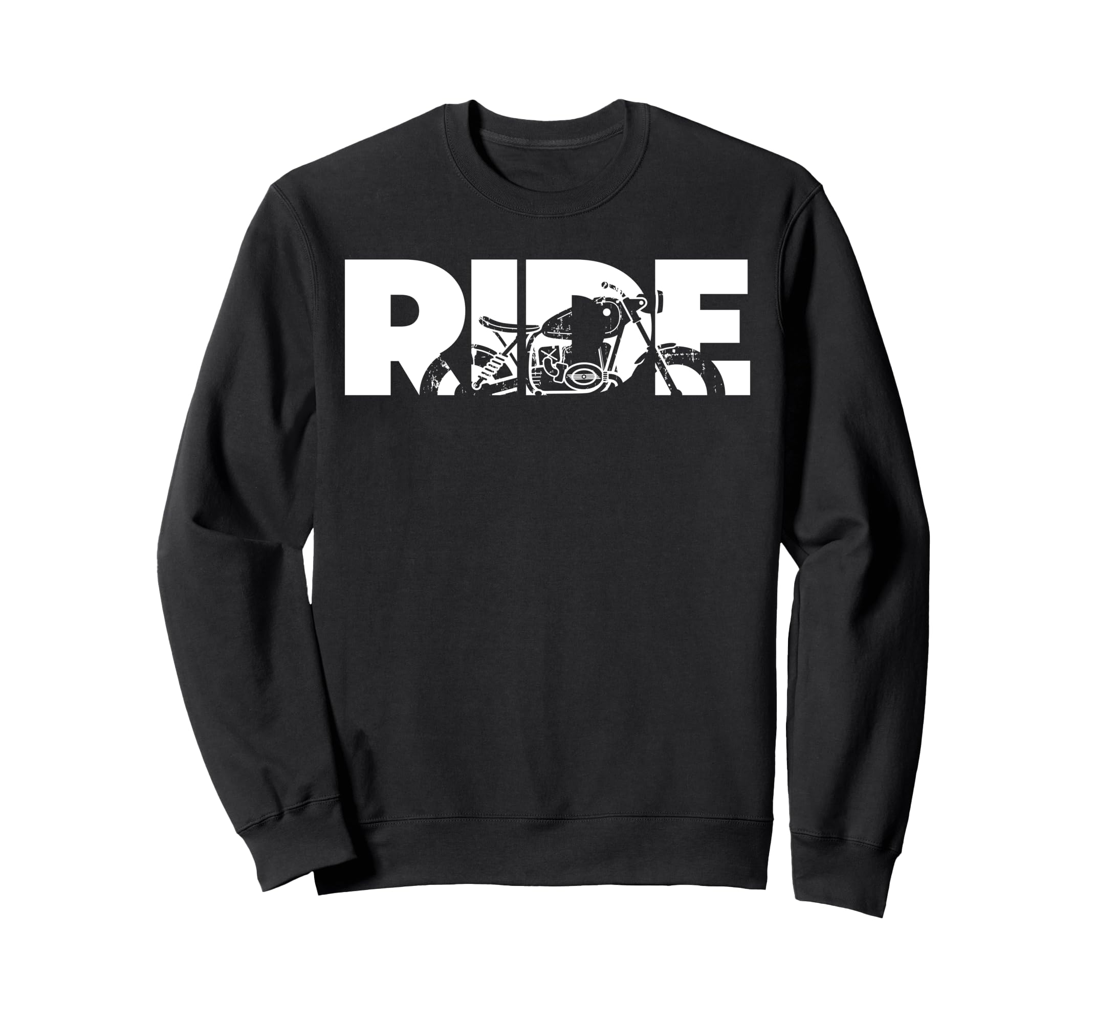 Ride Motorcycle Motorcycle Sweatshirt - Graphic Print Unisex - T-Shirt, Sweatshirt, Hoodie