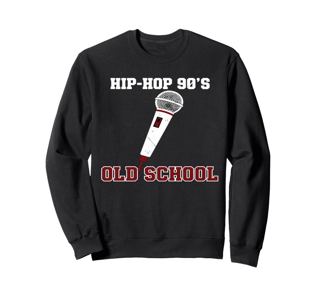 Hip Hop 90S Old School Vinyl Sweatshirt - Novelty Apparel Men Women - T-Shirt, Sweatshirt, Hoodie