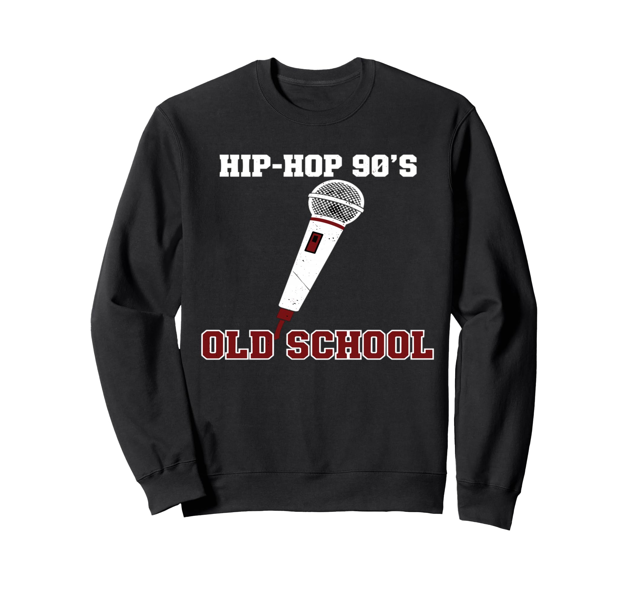 Hip Hop 90S Old School Vinyl Sweatshirt - Novelty Apparel Men Women - T-Shirt, Sweatshirt, Hoodie
