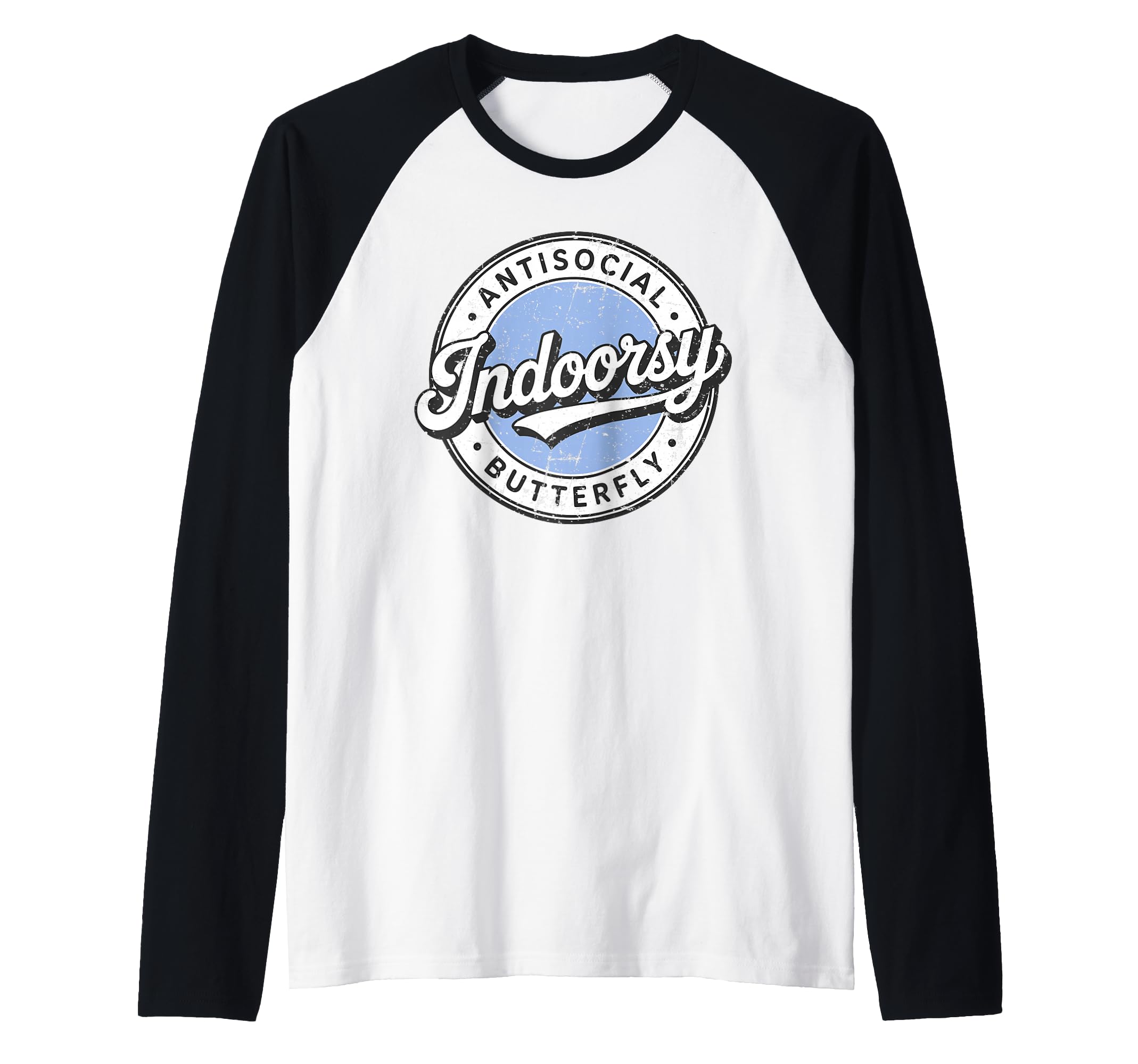 Indoorsy Antisocial Butterfly Sweatshirt - Trendy Graphic for Adults - T-Shirt, Sweatshirt, Hoodie