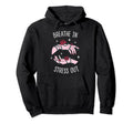 Breathe Stress Out Brain Awareness Hoodie - Custom Art Print for Adults - T-Shirt, Sweatshirt, Hoodie