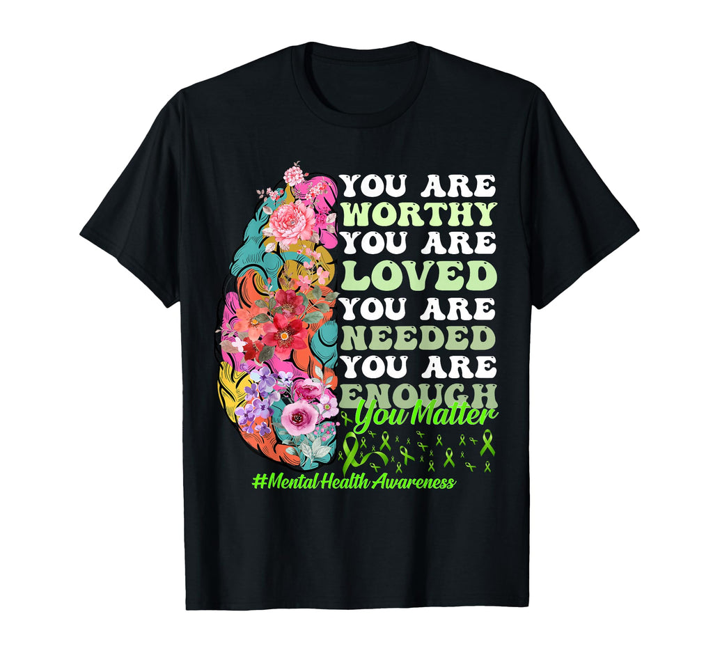 Motivational Support Warrior Mental T-Shirt - Streetwear Style for Adults - T-Shirt, Sweatshirt, Hoodie