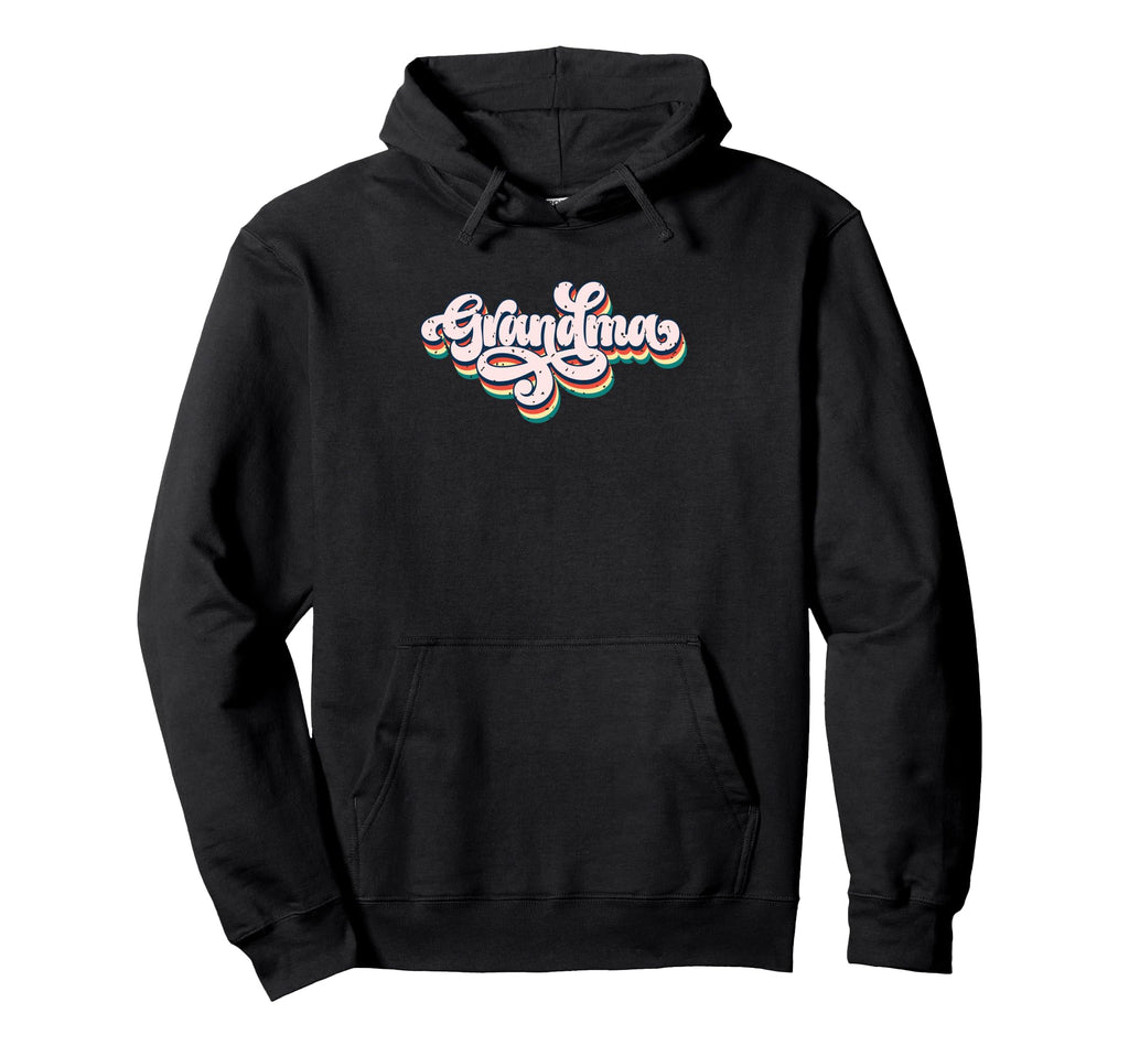Grandma Typography Family Love Hoodie - Unique Graphic for Adults - T-Shirt, Sweatshirt, Hoodie