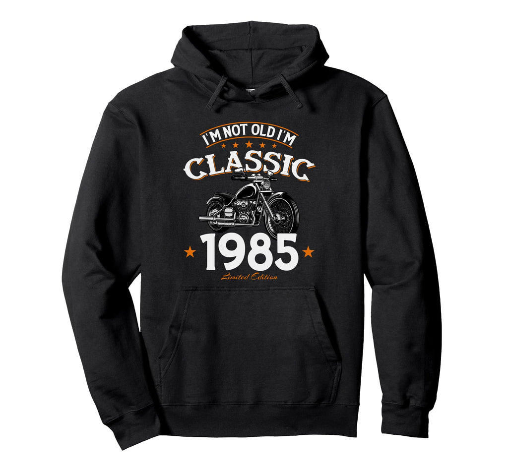 40Th Birthday Gift Motorcycle Hoodie - Fun Novelty Design for Adults - T-Shirt, Sweatshirt, Hoodie
