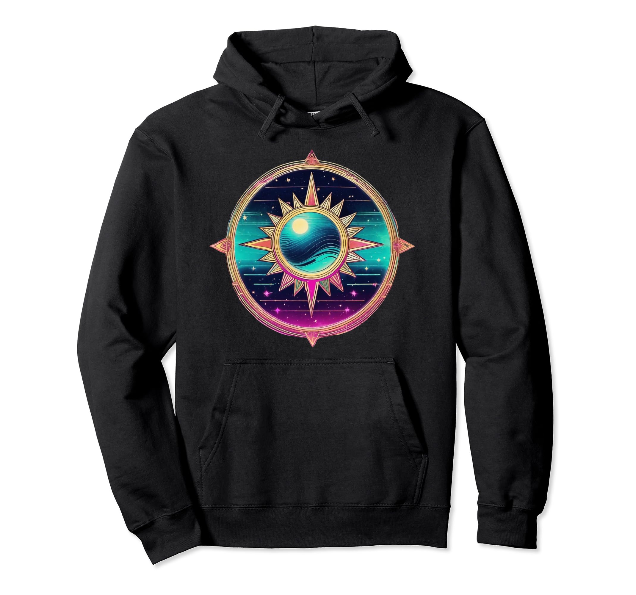 Synthwave Vaporwave Decor Anime 80S Hoodie - Casual Everyday Wear Men Women - T-Shirt, Sweatshirt, Hoodie