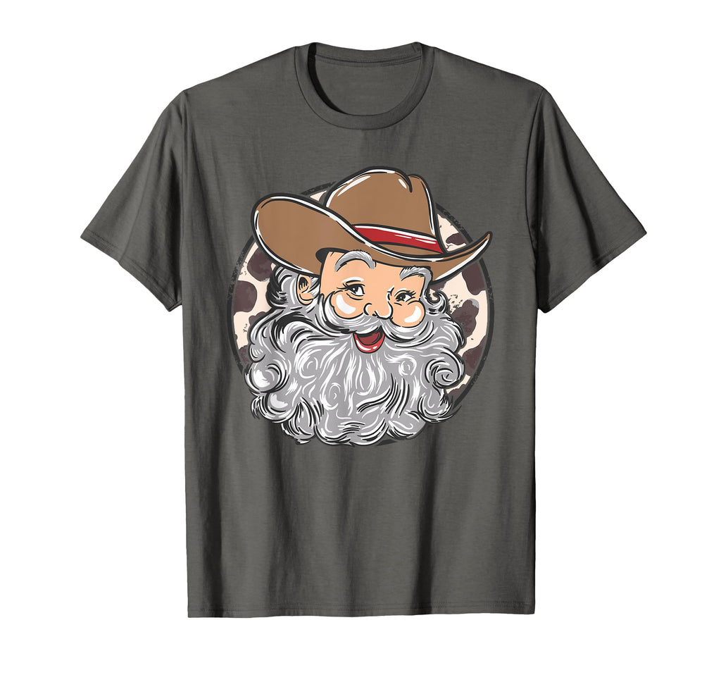 Western Cowboy Santa Cowboy Groovy T-Shirt - Fun Novelty Design for Adults - T-Shirt, Sweatshirt, Hoodie