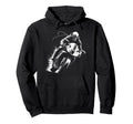 Skeleton Riding Motorcycle Y2K Wash Hoodie - Graphic Print Unisex - T-Shirt, Sweatshirt, Hoodie