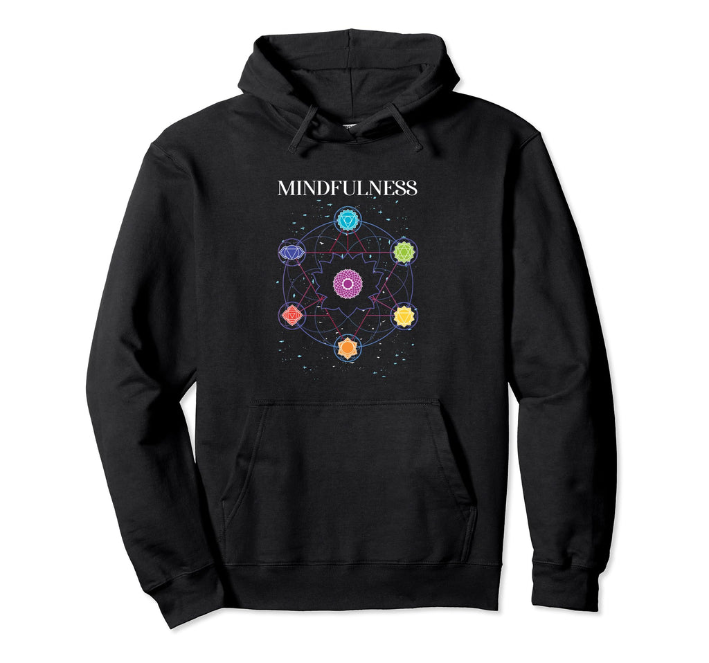 Mindfulness Namaste Spiritual Hoodie - Casual Everyday Wear for Adults - T-Shirt, Sweatshirt, Hoodie
