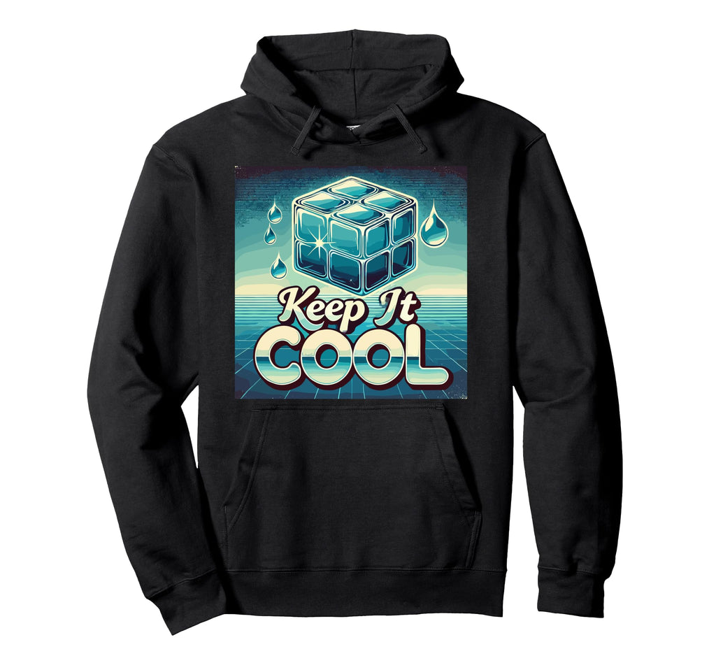 Keep It Synthwave Pun 80S Vaporwave Hoodie - Custom Art Print Unisex - T-Shirt, Sweatshirt, Hoodie