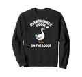 Overthinker Goose Loose Pun Meme Sweatshirt - Custom Art Print Unisex - T-Shirt, Sweatshirt, Hoodie