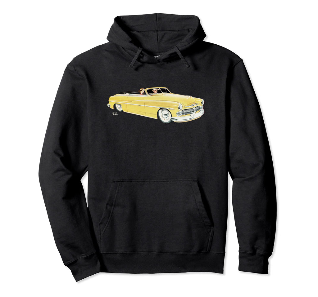 1950 Mercury Convertible Custom Hoodie - Casual Everyday Wear Men Women - T-Shirt, Sweatshirt, Hoodie