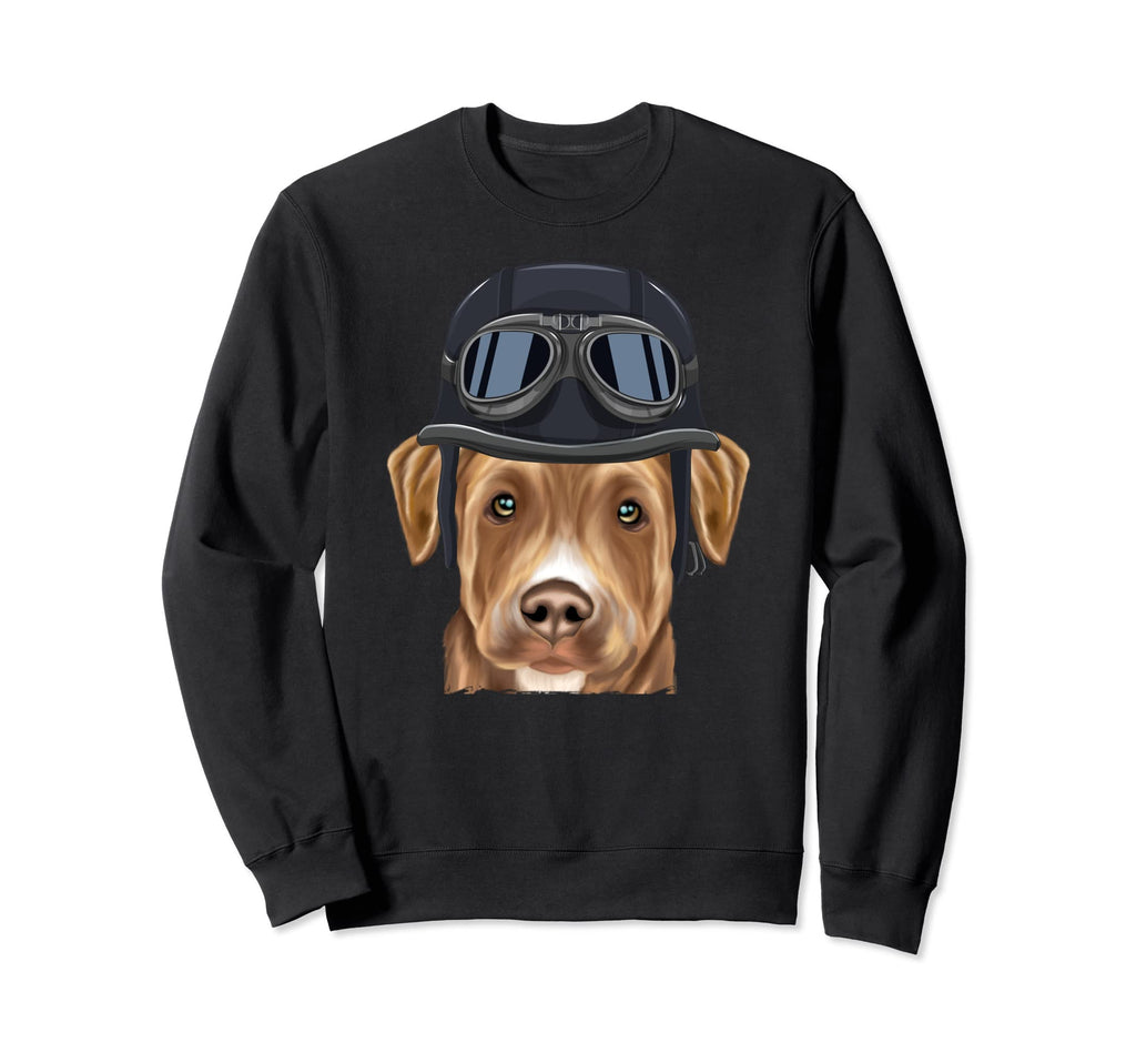 Funny Motorcycle Helmet Plott Sweatshirt - Streetwear Style Unisex - T-Shirt, Sweatshirt, Hoodie