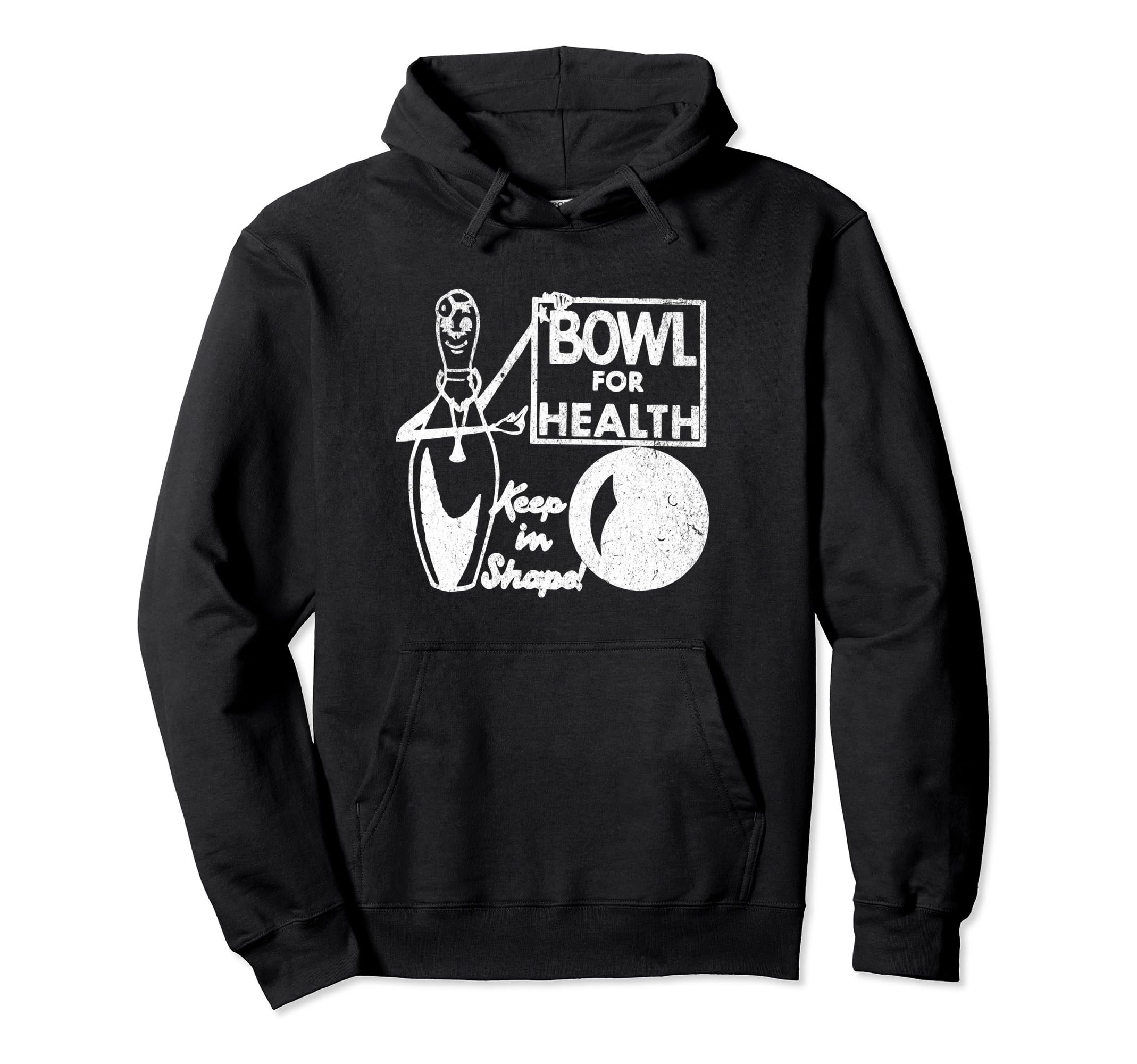 Bowl Health Bowling Matchbook Hoodie - Casual Everyday Wear for Adults - T-Shirt, Sweatshirt, Hoodie