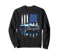Patriotic Usa Flag 1969 69 Nova Ss Sweatshirt - Minimalist Print Men Women - T-Shirt, Sweatshirt, Hoodie