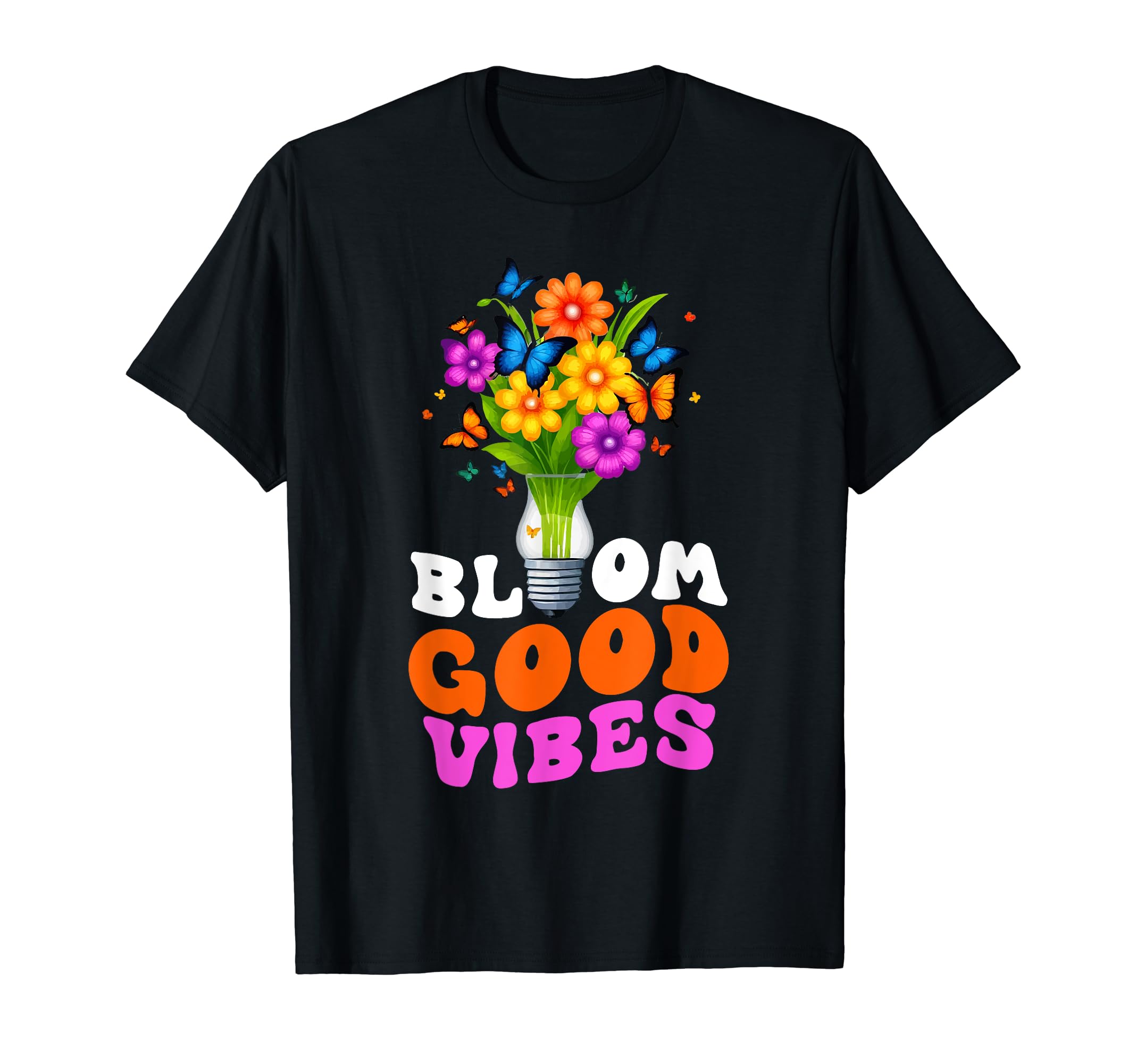 Free Spirited Nature 60S Hippie Typography T-Shirt - Unique Graphic Unisex - T-Shirt, Sweatshirt, Hoodie