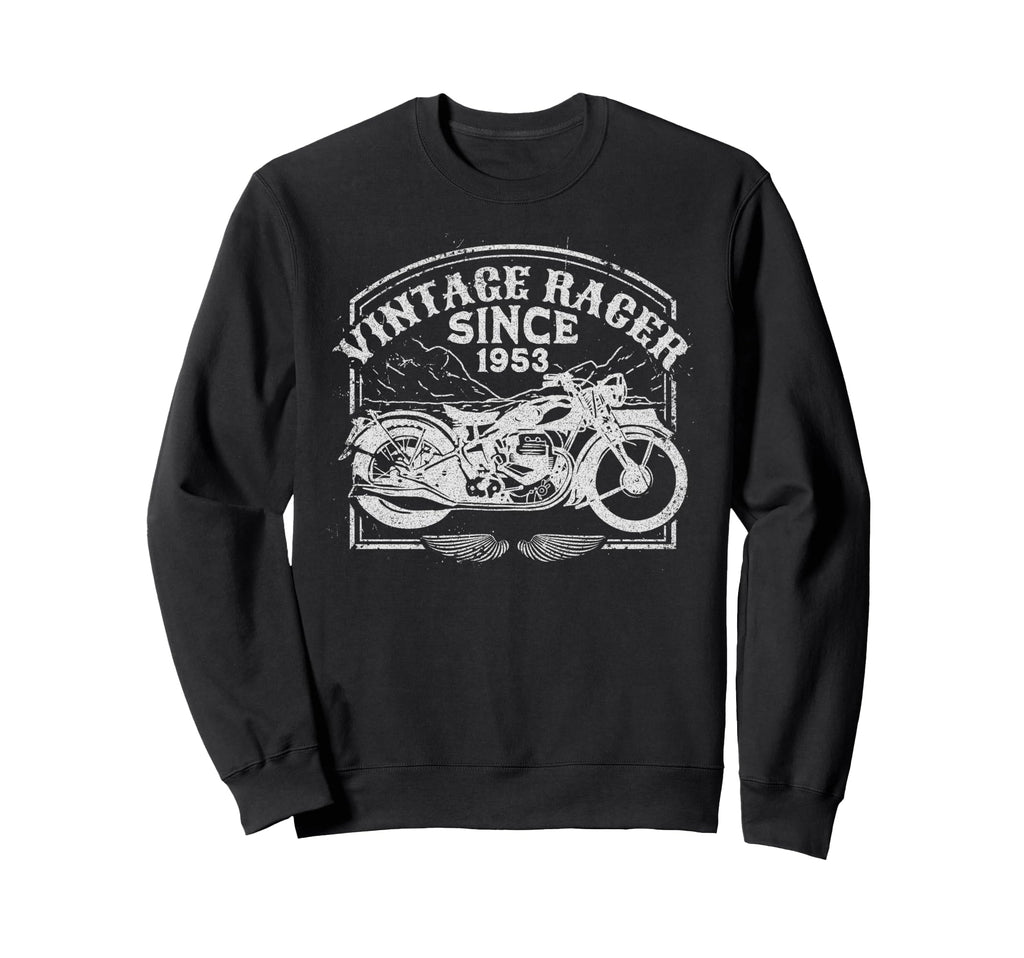 Racer Since 1953 Motorbike Sweatshirt - Aesthetic Graphic Men Women - T-Shirt, Sweatshirt, Hoodie