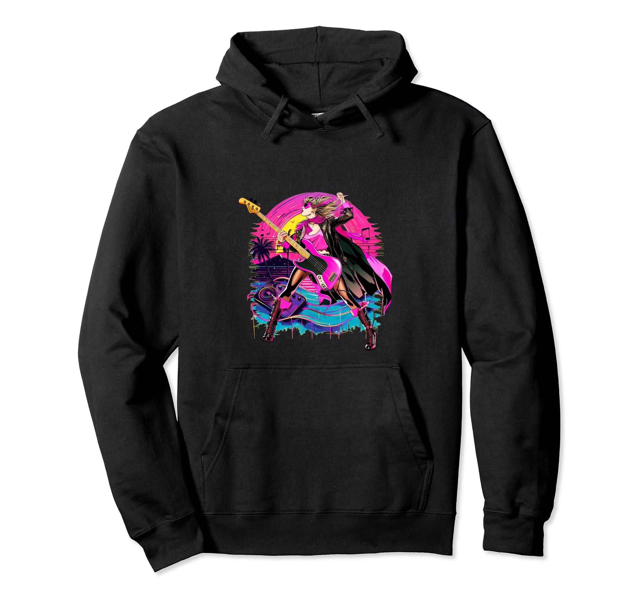 80S 90S Streetwear Rock Super Hero Musician Hoodie - Graphic Print Unisex - T-Shirt, Sweatshirt, Hoodie