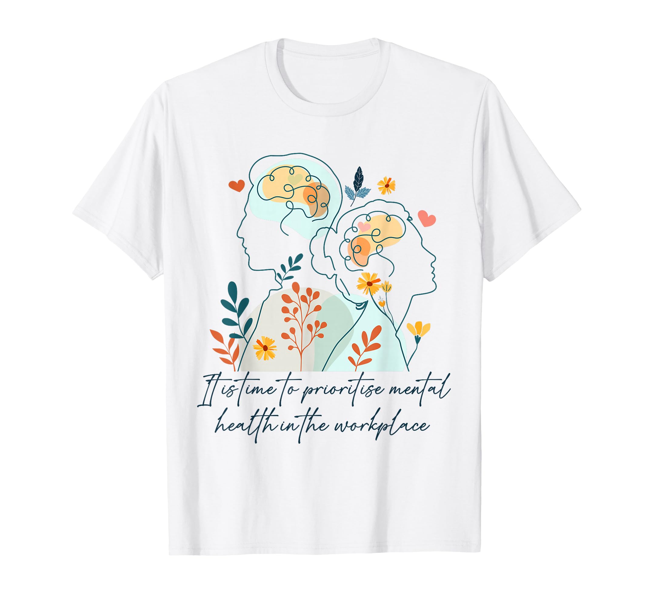 Mental Health Awareness Week T Shirts T-Shirt - Minimalist Print Unisex - T-Shirt, Sweatshirt, Hoodie