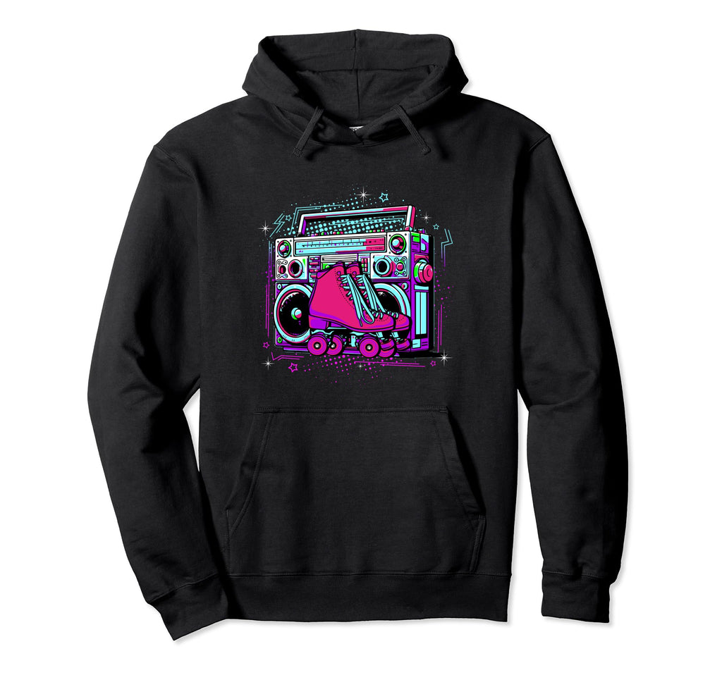 Roller Skates Fun Skating Lifestyle Hoodie - Aesthetic Graphic Men Women - T-Shirt, Sweatshirt, Hoodie