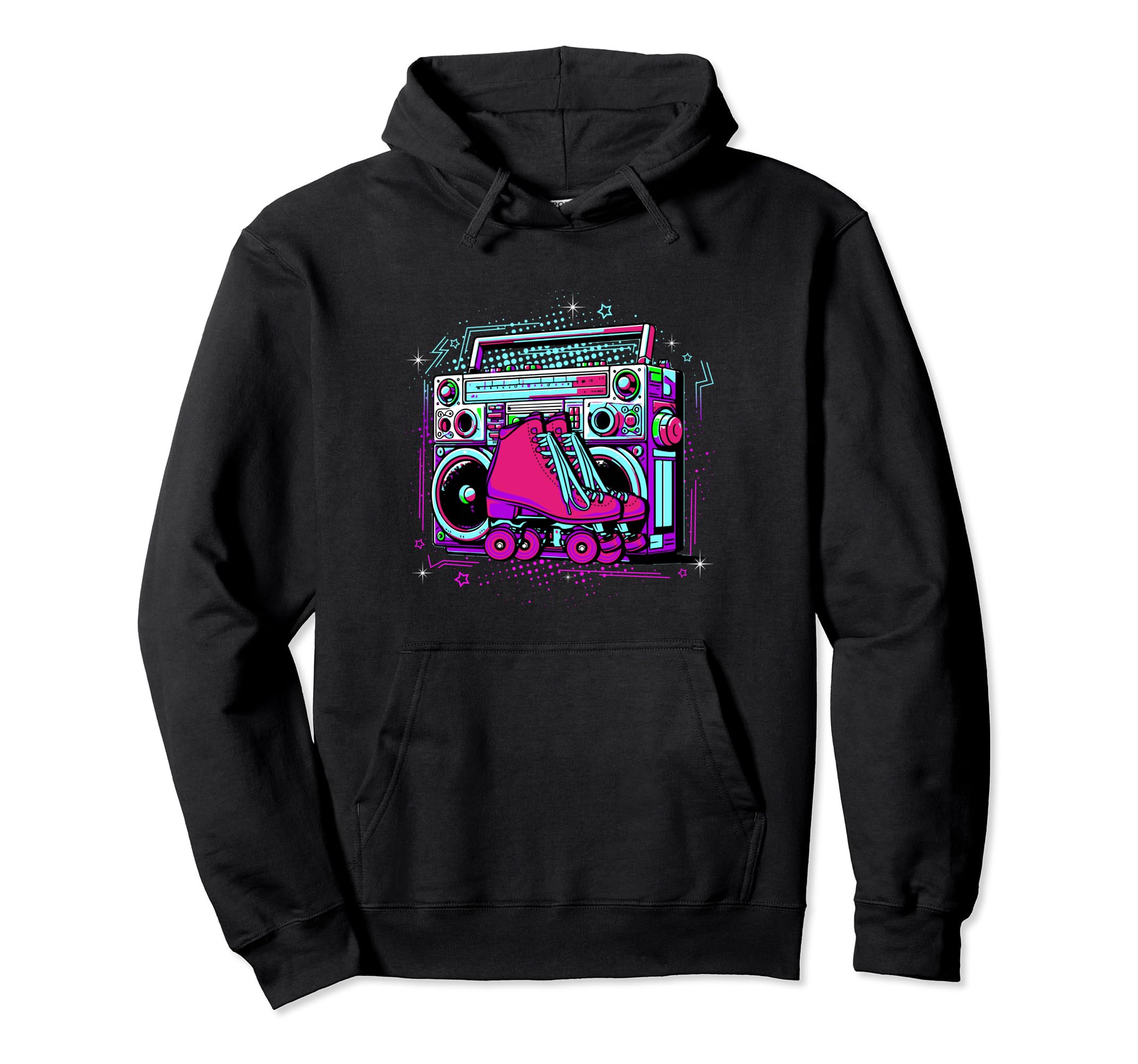 Roller Skates Fun Skating Lifestyle Hoodie - Aesthetic Graphic Men Women - T-Shirt, Sweatshirt, Hoodie