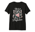 1961 Birthday 65 Years Perfection T-Shirt - Custom Art Print for Adults - T-Shirt, Sweatshirt, Hoodie