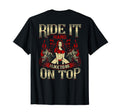 Ride It Hard Like It Motorcycle Sexy Biker T-Shirt - Graphic Print Unisex - T-Shirt, Sweatshirt, Hoodie