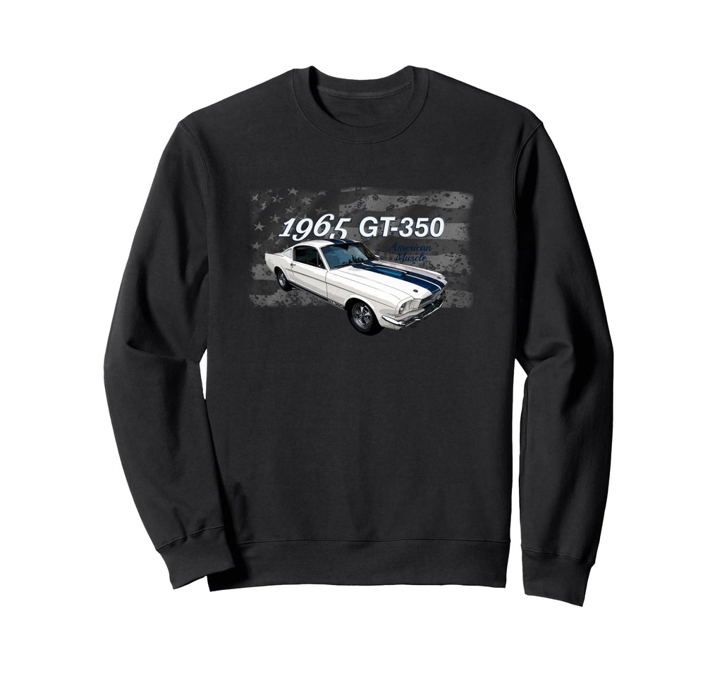 1965 American Muscle Car Gt 350 Sweatshirt - Aesthetic Graphic Men Women - T-Shirt, Sweatshirt, Hoodie