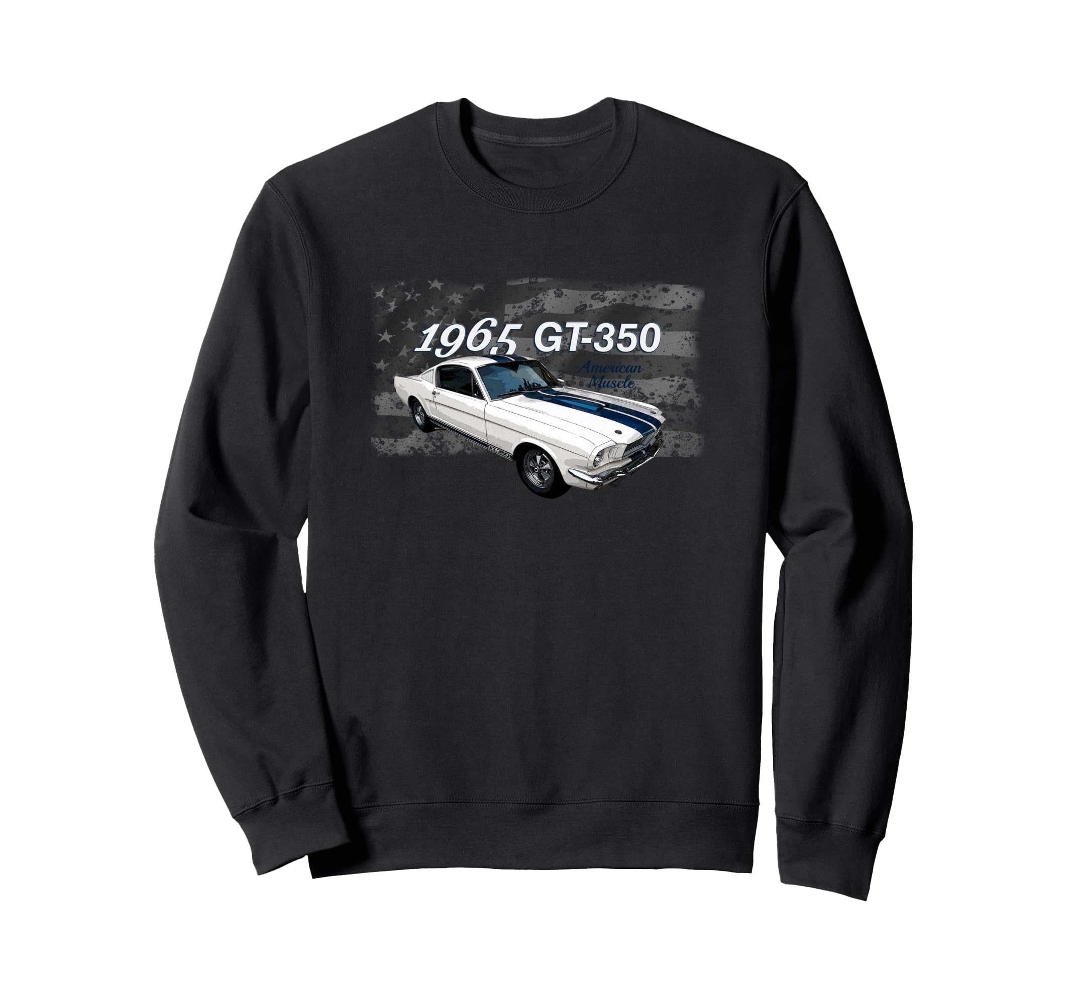 1965 American Muscle Car Gt 350 Sweatshirt - Aesthetic Graphic Men Women - T-Shirt, Sweatshirt, Hoodie