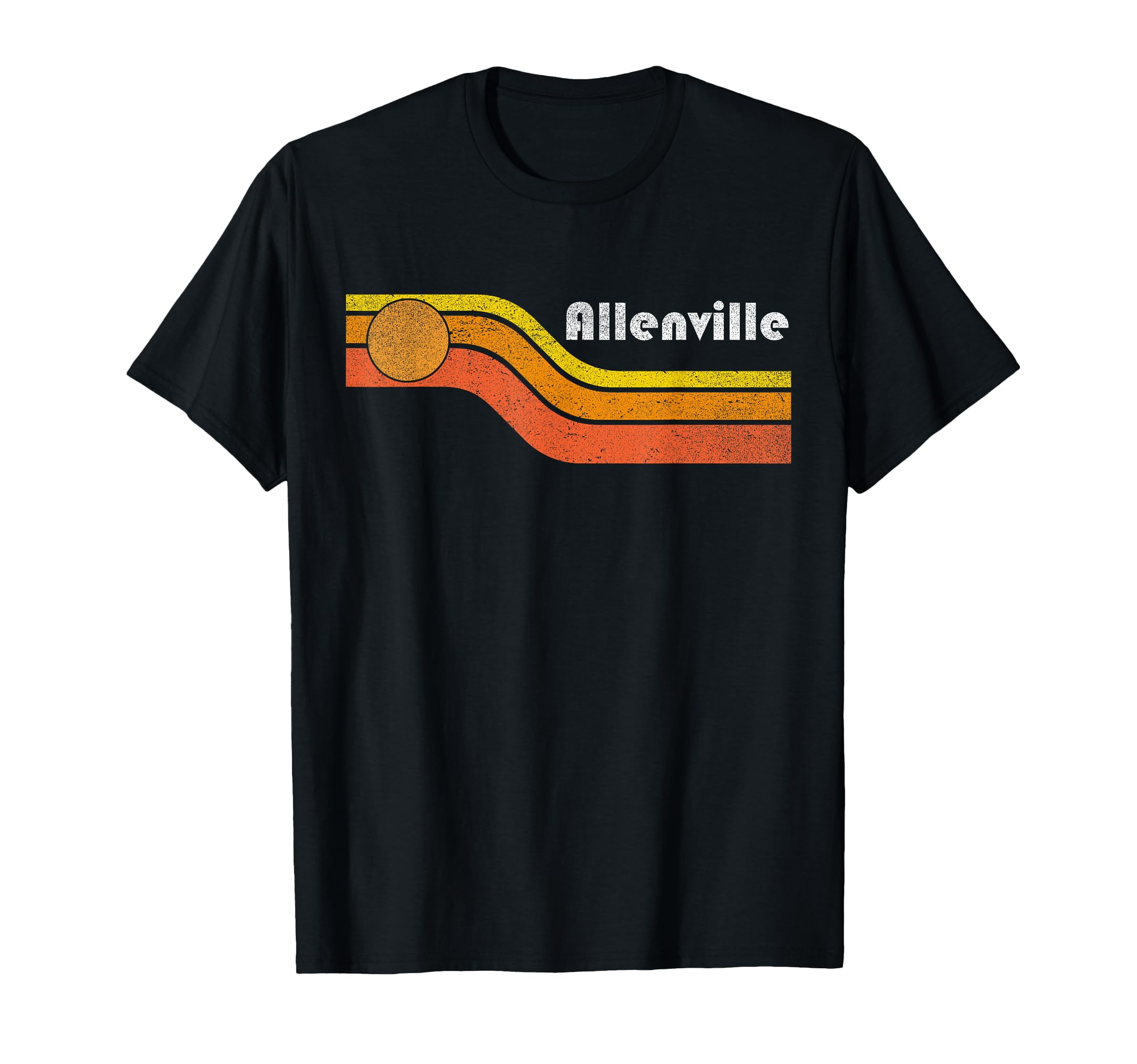 Allenville 70S 80S T-Shirt - Aesthetic Graphic Men Women - T-Shirt, Sweatshirt, Hoodie