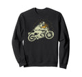 Motorcycle Rider Sweatshirt - Aesthetic Graphic for Adults - T-Shirt, Sweatshirt, Hoodie
